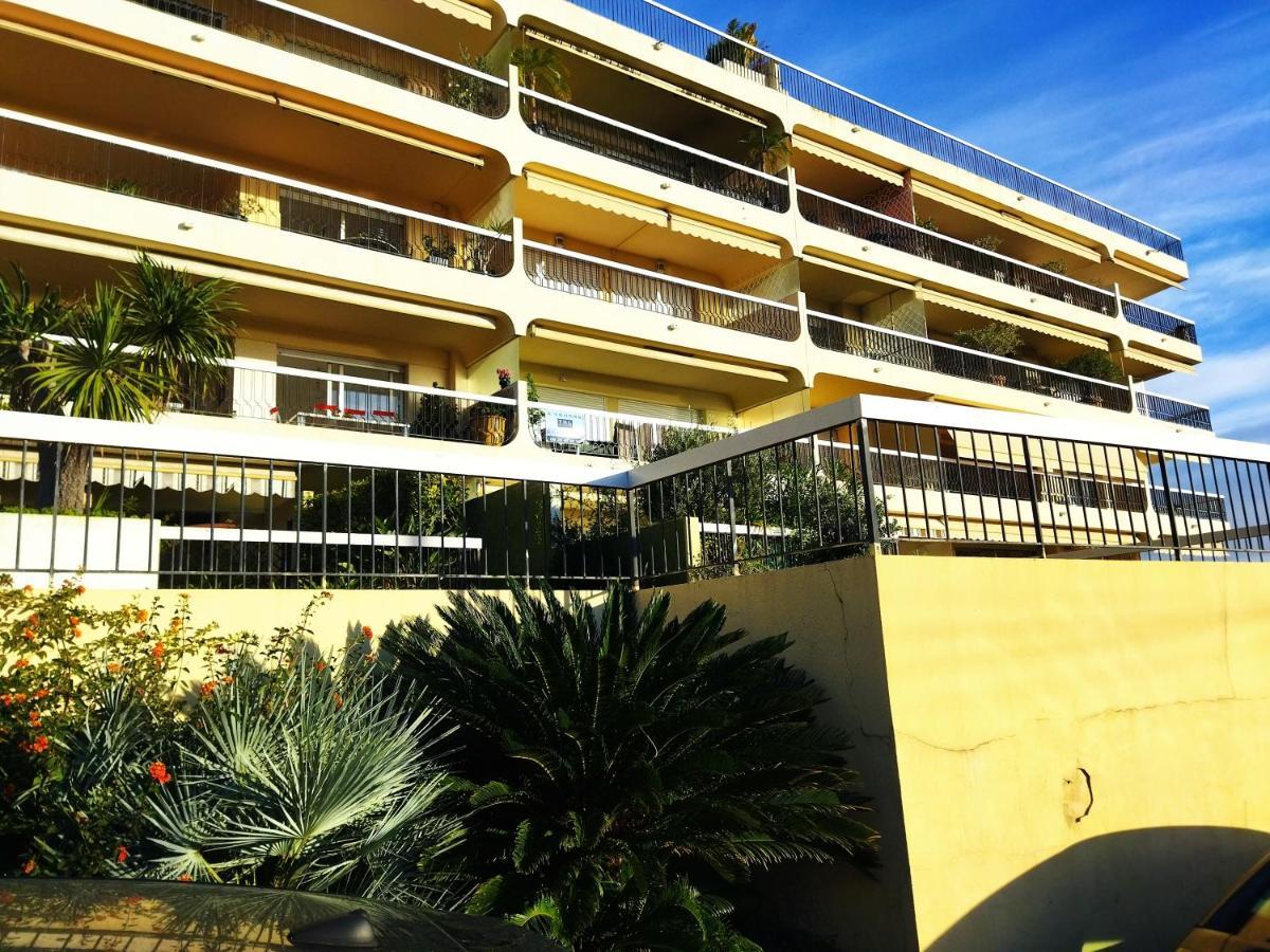 3 pièces vue mer et piscine quartier Parc Impérial Niza Exterior foto